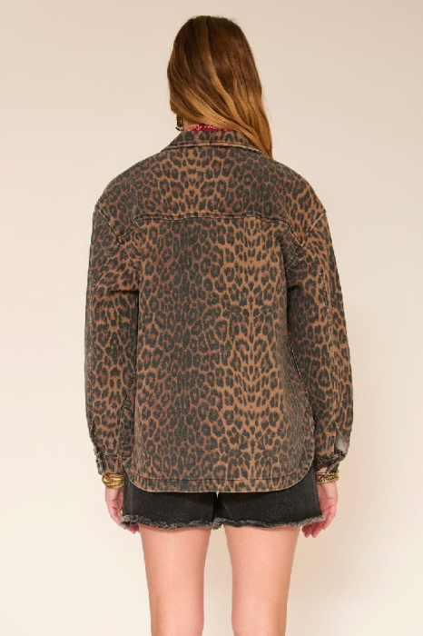 Veste Venutia leopard