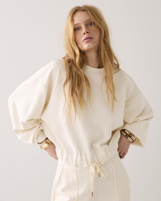 Sweat-shirt en neoprne doux