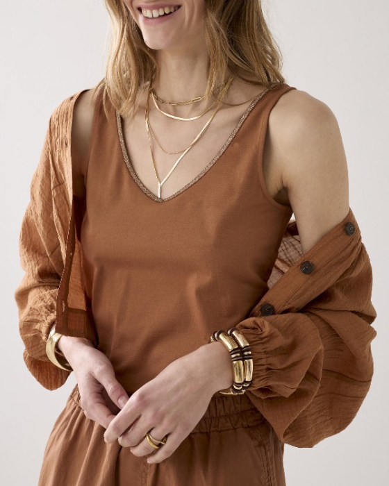 Débardeur réversible à...