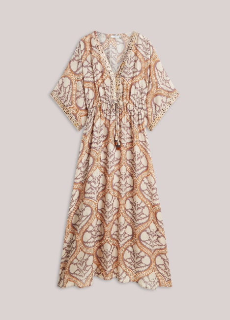 Robe longue art déco
