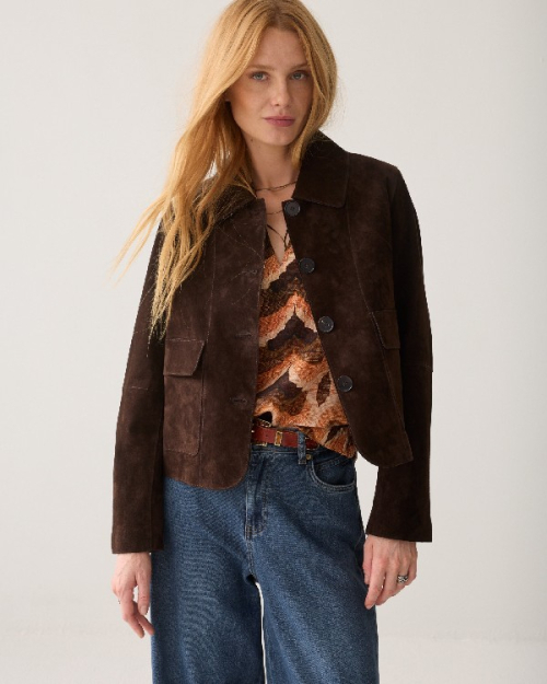 Veste en daim