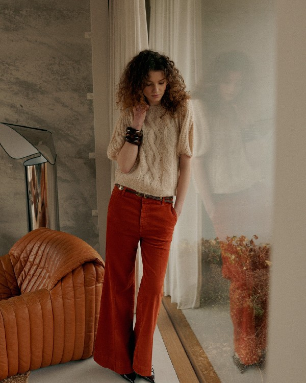 Pantalon ample