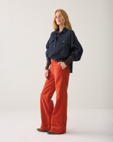 Pantalon ample