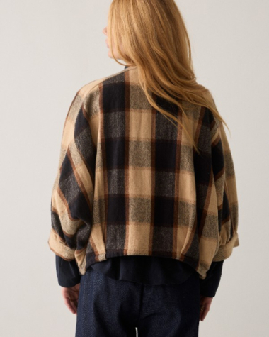 Veste gros carreaux