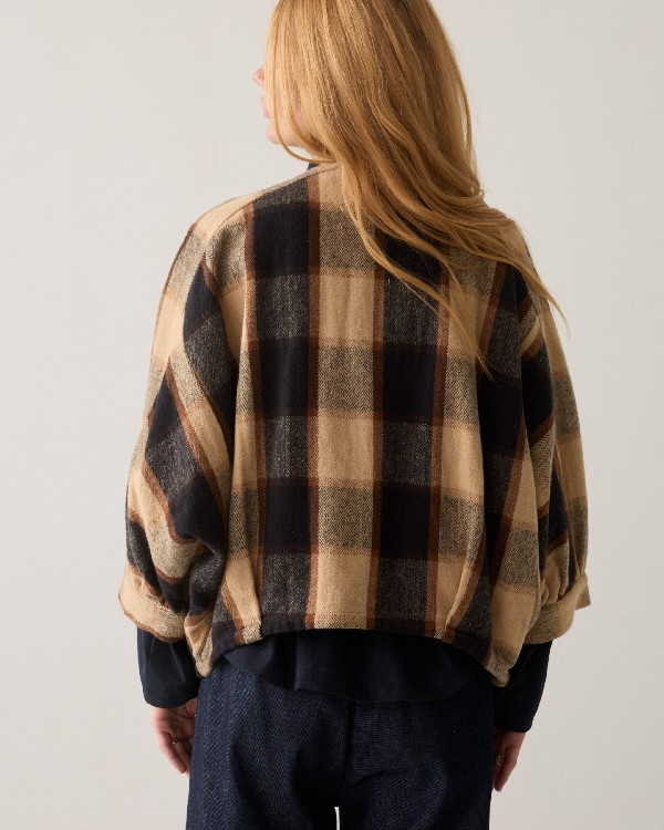 Veste gros carreaux