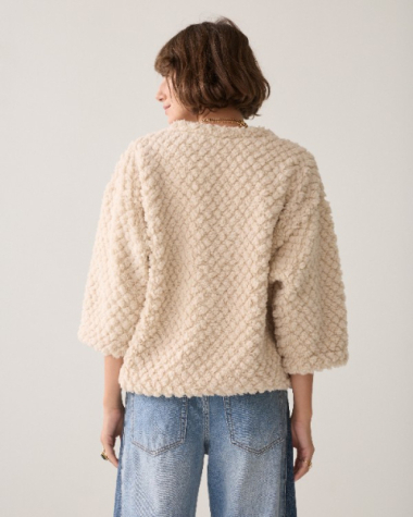 Sweat-shirt oversize douillet