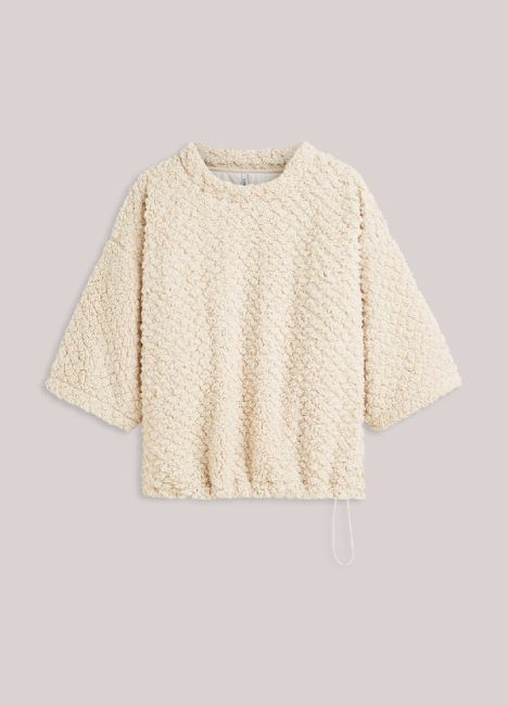 Sweat-shirt oversize douillet