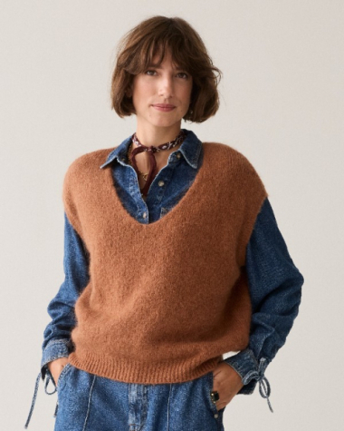 Spencer  mohair et  laine