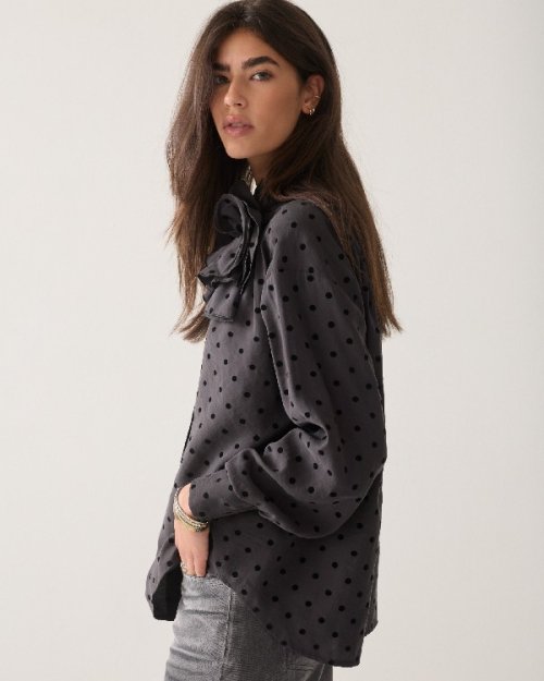 Blouse pois