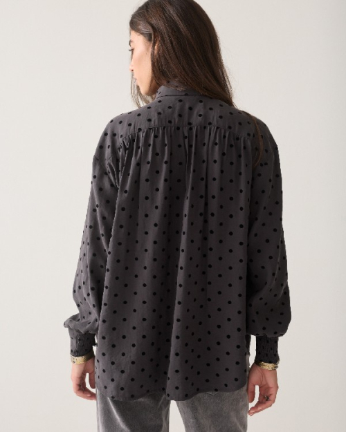 Blouse pois