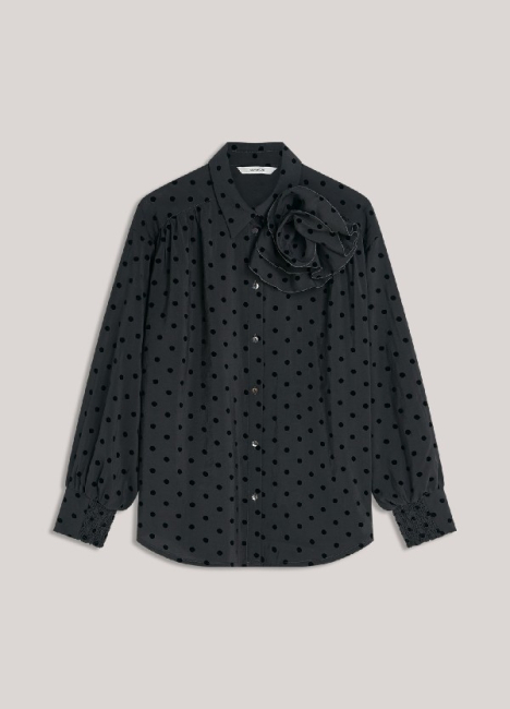 Blouse pois