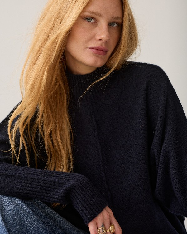 Pull manches chauve-souris
